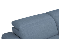 Melancton Blue Power Sectional - Ornate Home