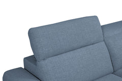 Melancton Blue Power Sectional - Ornate Home