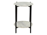 Melanie White Accent Table - Ornate Home