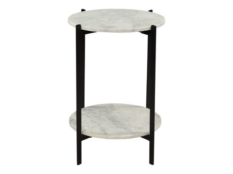 Melanie White Accent Table - Ornate Home