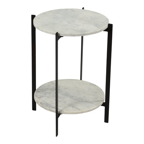 Melanie White Accent Table - Ornate Home