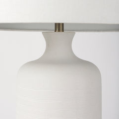 Melanie White Shade Table Lamp - Ornate Home