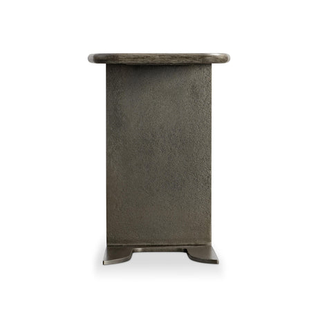 Melba Puma/Graphite Accent Table - Ornate Home
