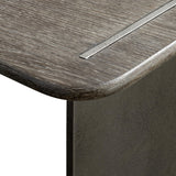 Melba Puma/Graphite Accent Table - Ornate Home