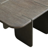 Melba Puma/Graphite Cocktail Table (30.25" x 36" x 17") - Ornate Home