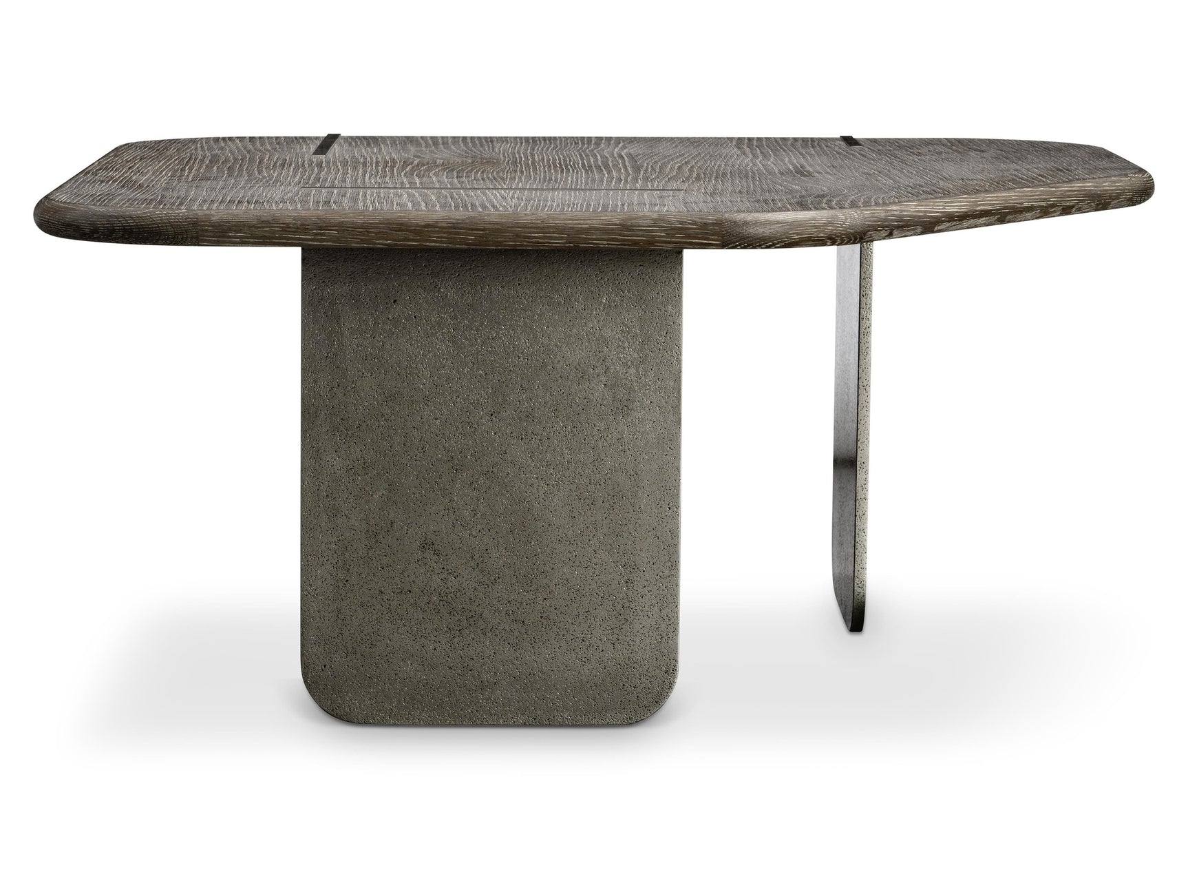 Melba Puma/Graphite Cocktail Table (36.13" x 36" x 17") - Ornate Home