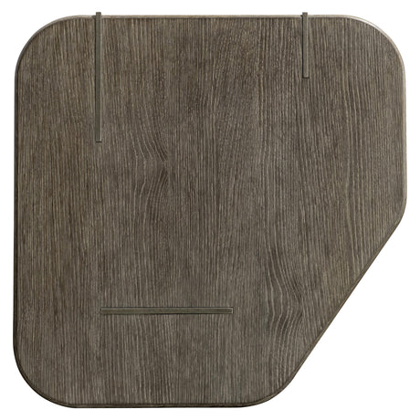 Melba Puma/Graphite Cocktail Table (36.13" x 36" x 17") - Ornate Home