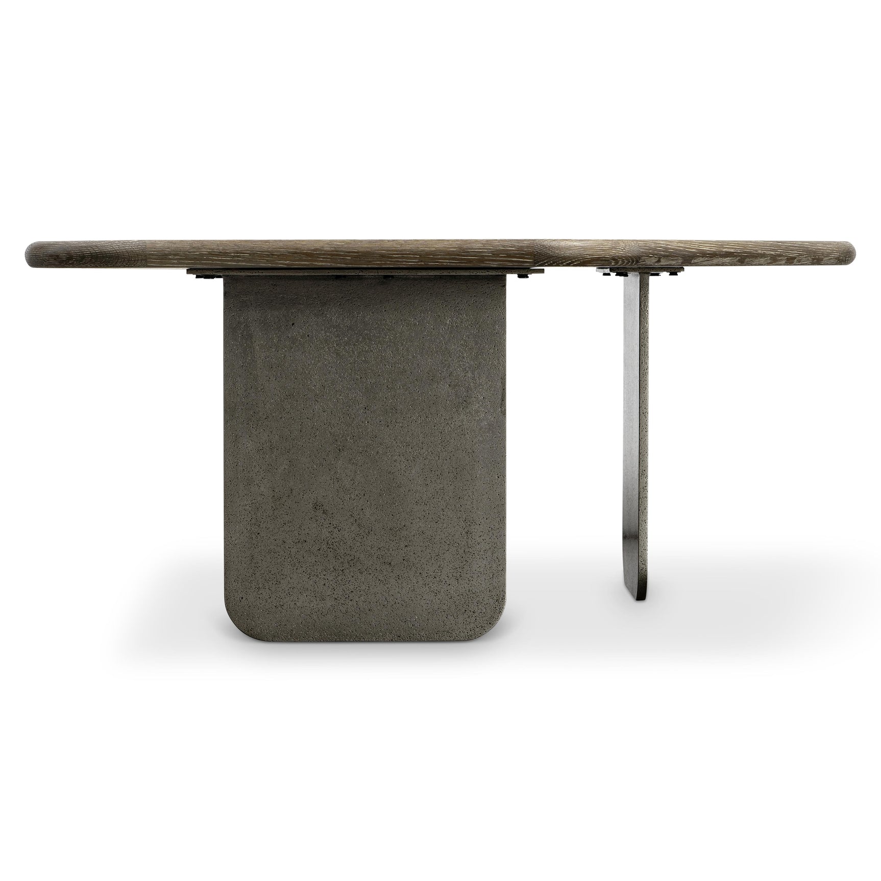 Melba Puma/Graphite Cocktail Table (36.13" x 36" x 17") - Ornate Home