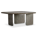 Melba Puma/Graphite Cocktail Table (36.13" x 36" x 17") - Ornate Home