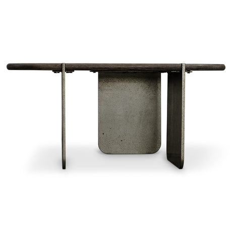 Melba Puma/Graphite Cocktail Table (36.13" x 36" x 17") - Ornate Home