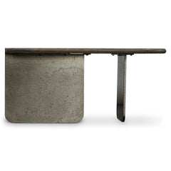 Melba Puma/Graphite Cocktail Table (36.13" x 36" x 17") - Ornate Home