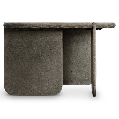 Melba Puma/Graphite Side Table - Ornate Home
