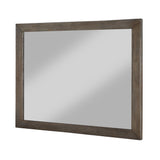 Melbourne Beveled Glass Mirror in Dark Pine - Ornate Home