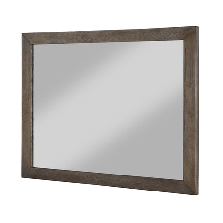 Melbourne Beveled Glass Mirror in Dark Pine - Ornate Home