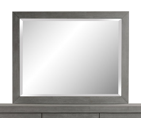 Melbourne Beveled Glass Mirror in Mineral - Ornate Home