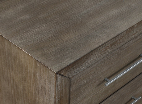 Melbourne Five Drawer Chest in Dark Pine - Ornate Home