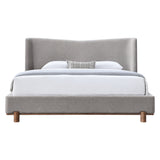 Melbourne Gray Queen Bed - Ornate Home