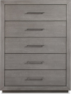 Melbourne Mineral Five Drawer Chest - Ornate Home