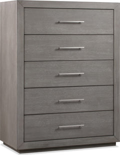 Melbourne Mineral Five Drawer Chest - Ornate Home