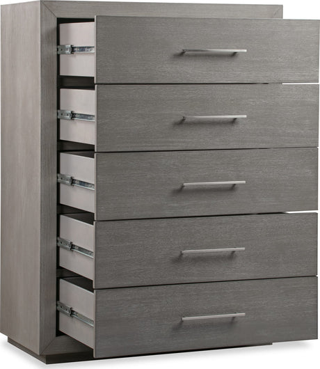 Melbourne Mineral Five Drawer Chest - Ornate Home