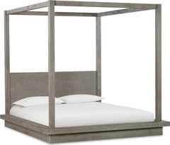 Melbourne Mineral Full Canopy Bed - Ornate Home
