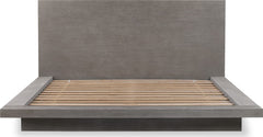 Melbourne Mineral Full Panel Bed - Ornate Home