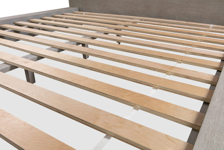 Melbourne Mineral Queen Panel Bed - Ornate Home