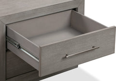 Melbourne Mineral Two Drawer Nightstand with USB - Ornate Home