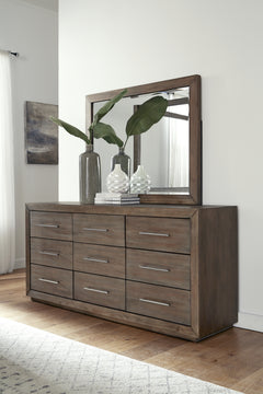 Melbourne Nine Drawer Dresser in Dark Pine - Ornate Home