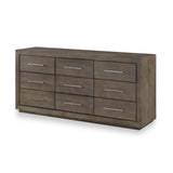 Melbourne Nine Drawer Dresser in Dark Pine - Ornate Home