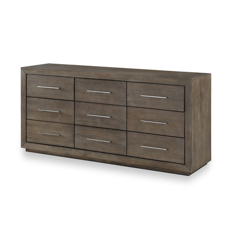 Melbourne Nine Drawer Dresser in Dark Pine - Ornate Home