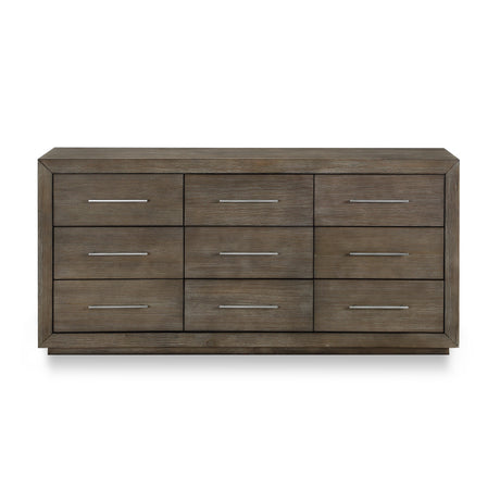 Melbourne Nine Drawer Dresser in Dark Pine - Ornate Home