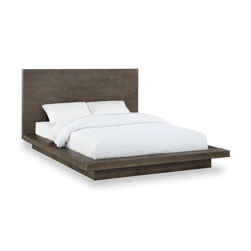 Melbourne Wood California King Platform Bed in Dark Pine - Ornate Home
