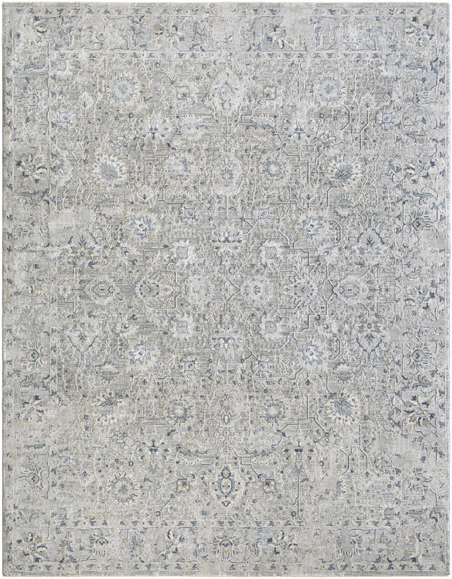 Melianna Gray Blue Thick Luxe Boutique Rug - Ornate Home