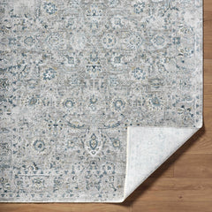 Melianna Gray Blue Thick Luxe Boutique Rug - Ornate Home