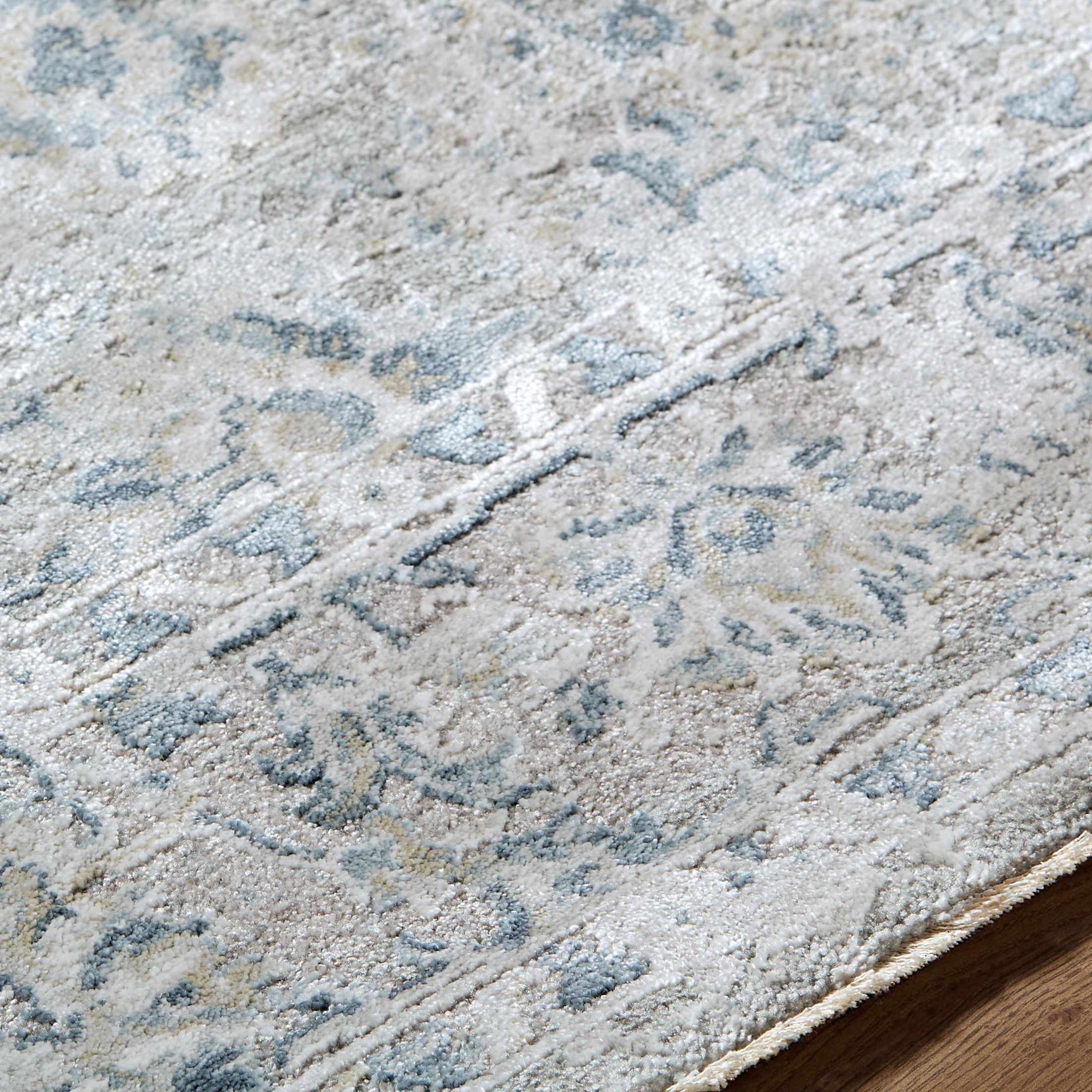 Melianna Gray Blue Thick Luxe Boutique Rug - Ornate Home