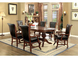 Melina Brown Cherry 7 Pc. Dining Set - Ornate Home