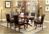 Melina Brown Cherry 7 Pc. Dining Set - Ornate Home