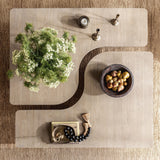 Melina Coastal Drift 2 Piece Coffee Table - Ornate Home