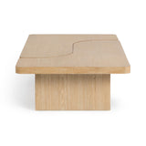 Melina Coastal Drift 71" Rectangular 2-Piece Coffee Table