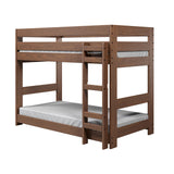 Melitta Mahogany Twin/Twin Bunk Bed - Ornate Home
