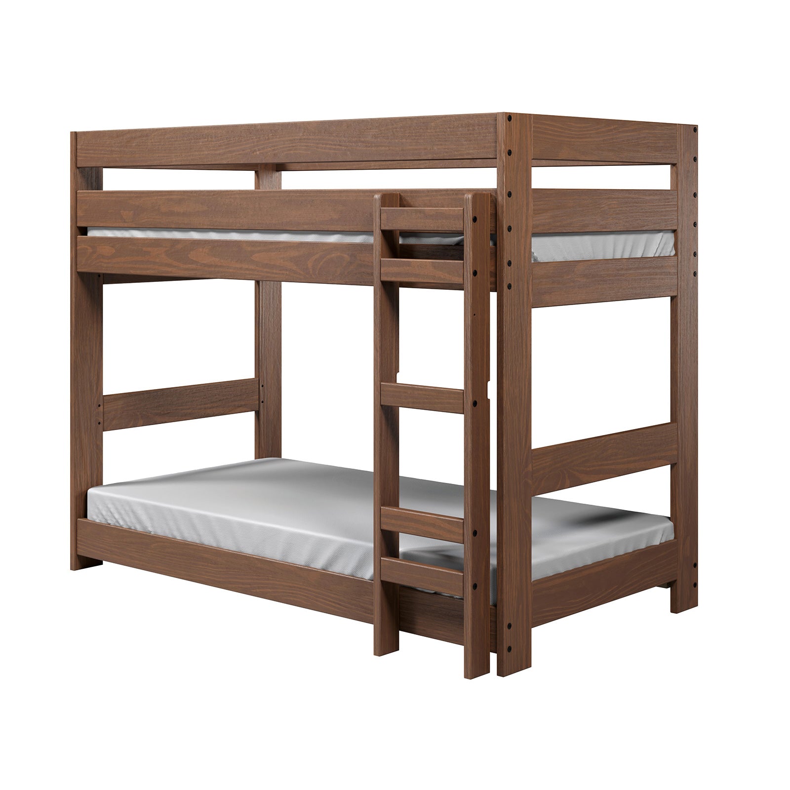 Melitta Mahogany Twin/Twin Bunk Bed - Ornate Home
