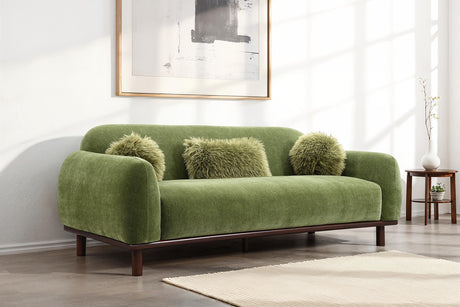 Mellone Olive Green Sofa - Ornate Home