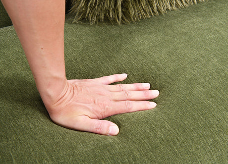 Mellone Olive Green Sofa - Ornate Home