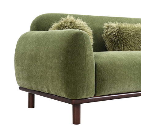 Mellone Olive Green Sofa - Ornate Home