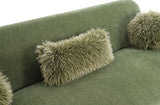 Mellone Olive Green Sofa - Ornate Home