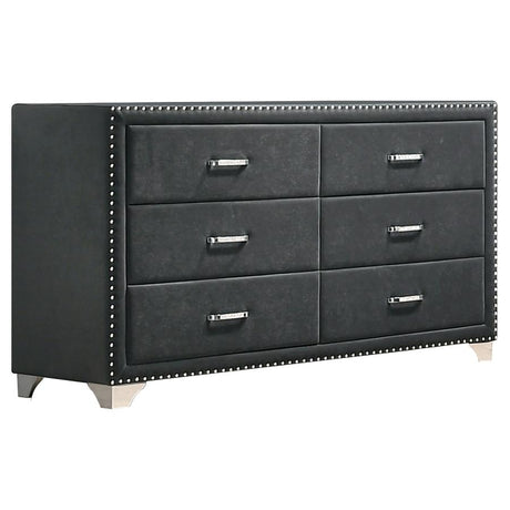 Melody Grey Dresser - Ornate Home