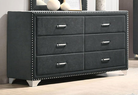 Melody Grey Dresser - Ornate Home