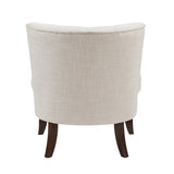 Melrose Beige Accent Chair - Ornate Home