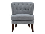 Melrose Dark Gray Accent Chair - Ornate Home